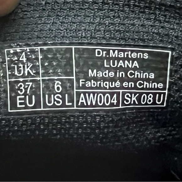 Dr. Martens Luana Hot Pink Glitter Boots Size 6 Barbie Barbiecore - Picture 11 of 11